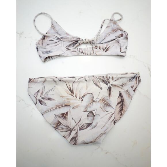 Mikoh - Kaloko 2 Top & Zuma 2 Bottom Two Piece Bikini in Tahitian Blossom / XS - Picture 2 of 6